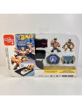 WWE Rumblers Starter Set Apptivity John Cena Sin Cara Mattel 2012 * READ CN